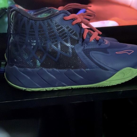 Size 2Lamelo galaxy Purple Green Pink